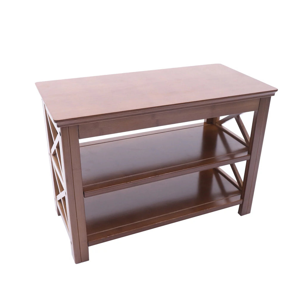 3-Tier Bamboo Shoe Rack Bench T630088
