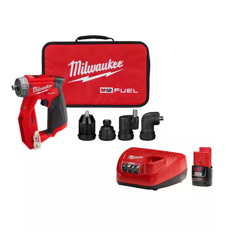 12V Lithium-Ion 3/8 in. Drill Driver with Battery and Charger H8491