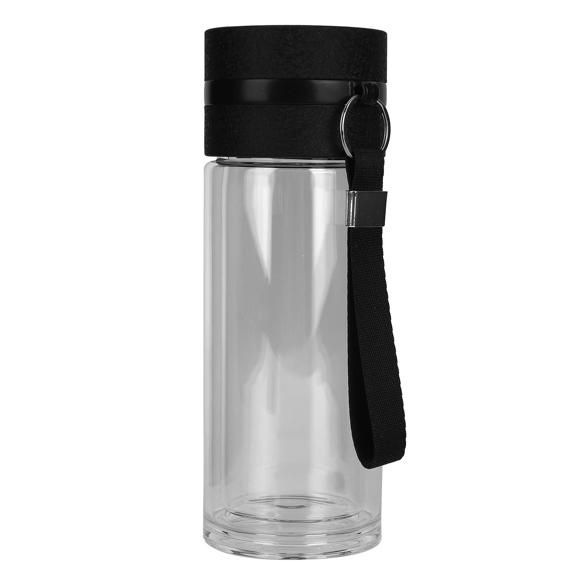 Double Walled Glass Tea Infuser Bottle W165119