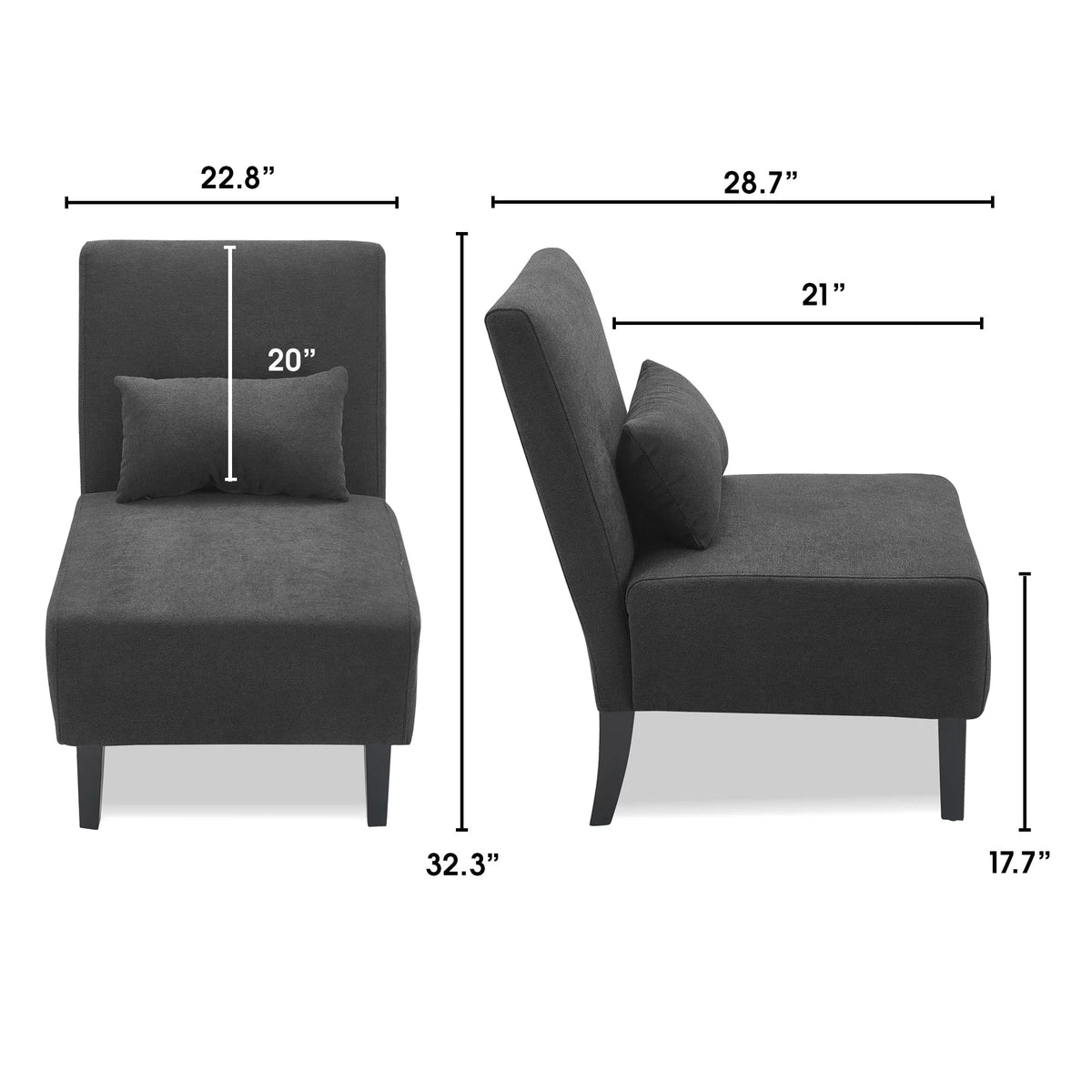 Charcoal Accent Chair J443843
