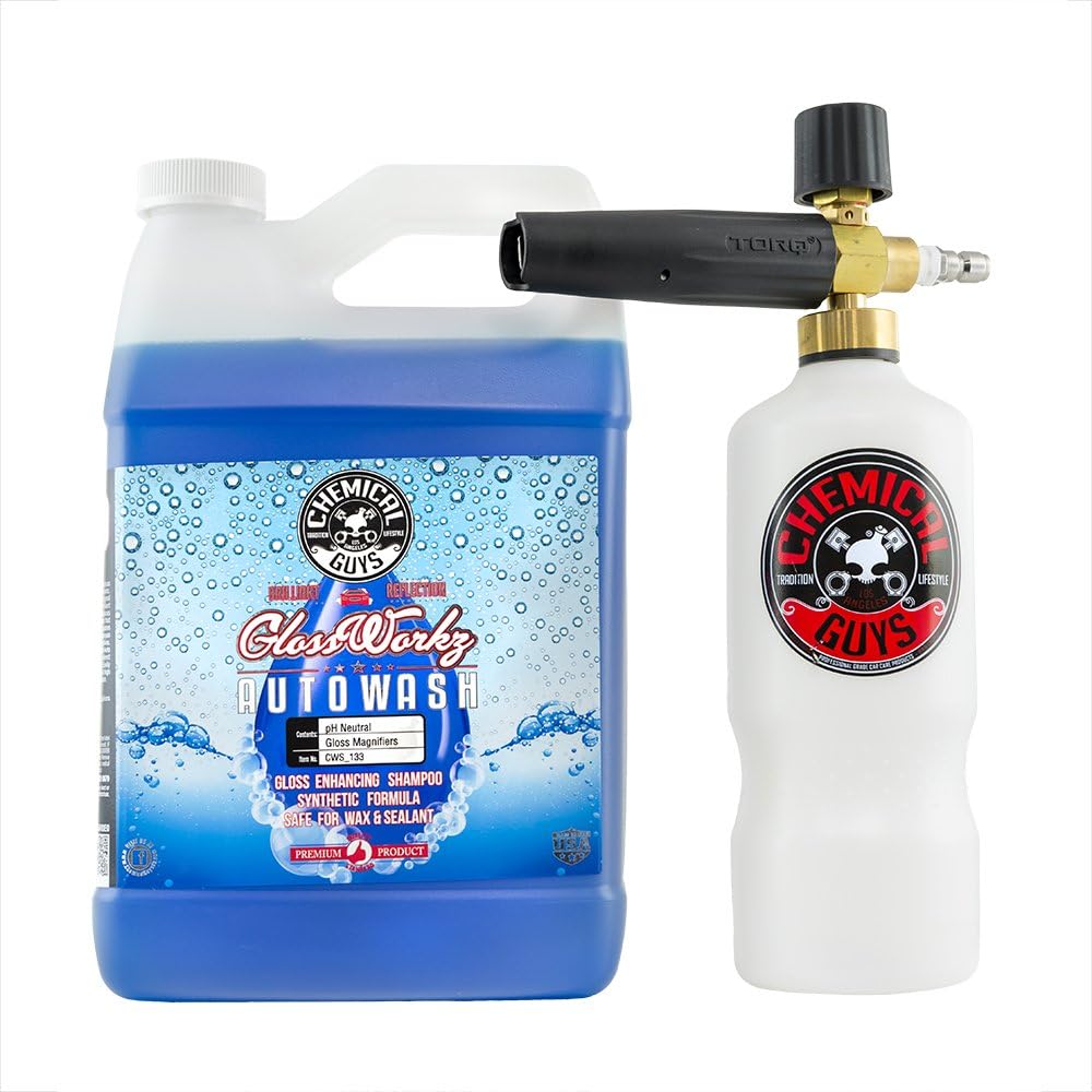 Foam Cannon and Hybrid V7 Auto Wash, 1 Gal B421