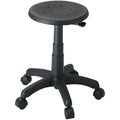 Black Backless Office Stool U1501