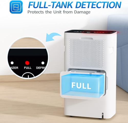 30 Pints Dehumidifier with Drain Hose L9814