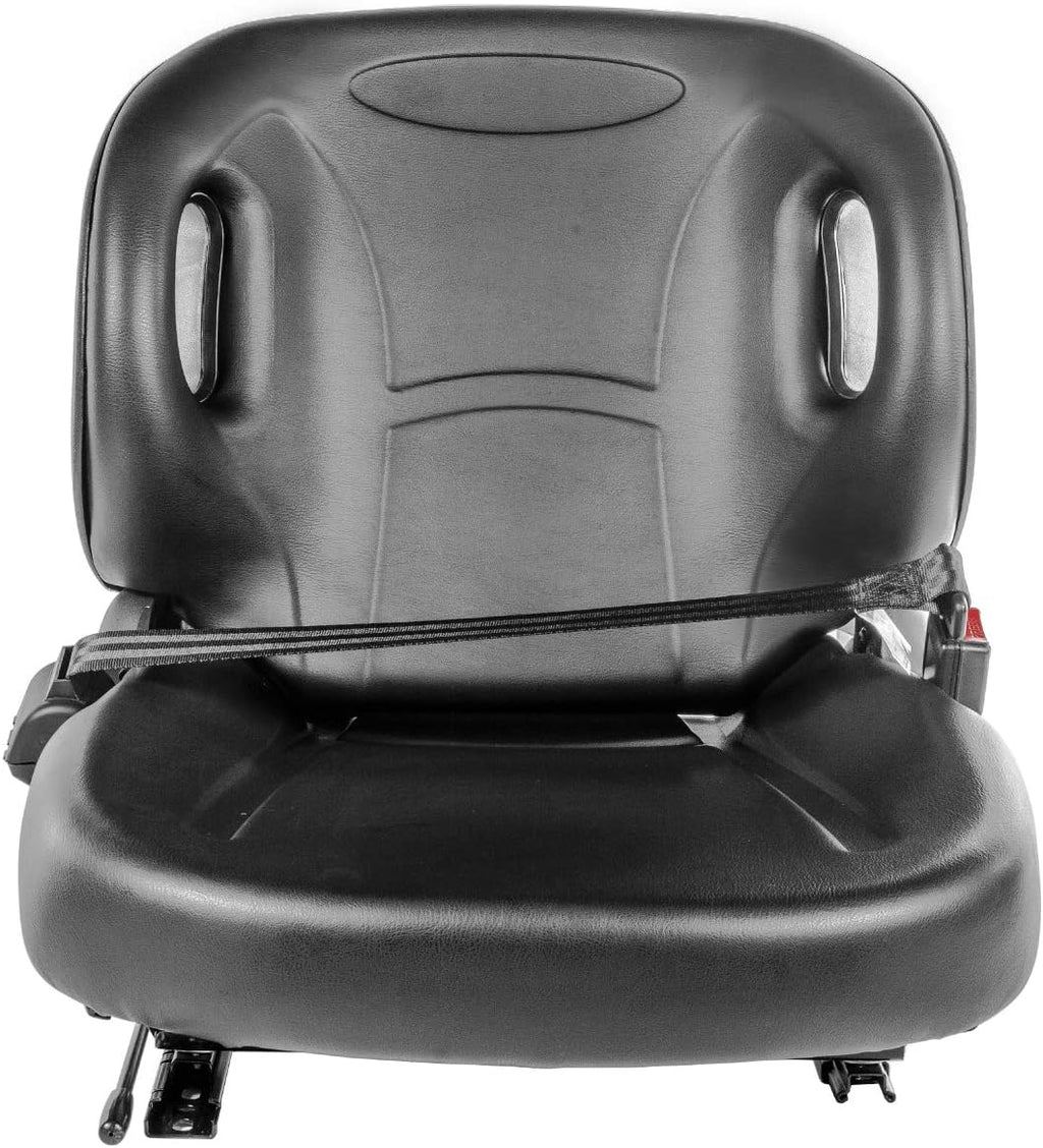 Universal Replacement Forklift Seat with Retractable Seat Belt Switch E5609