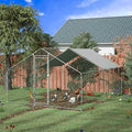 Extra Large Metal Chicken Coop with Waterproof and Anti-Ultraviolet L34863