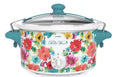 Portable 6 Quart Slow Cooker with Removable Crock W8391