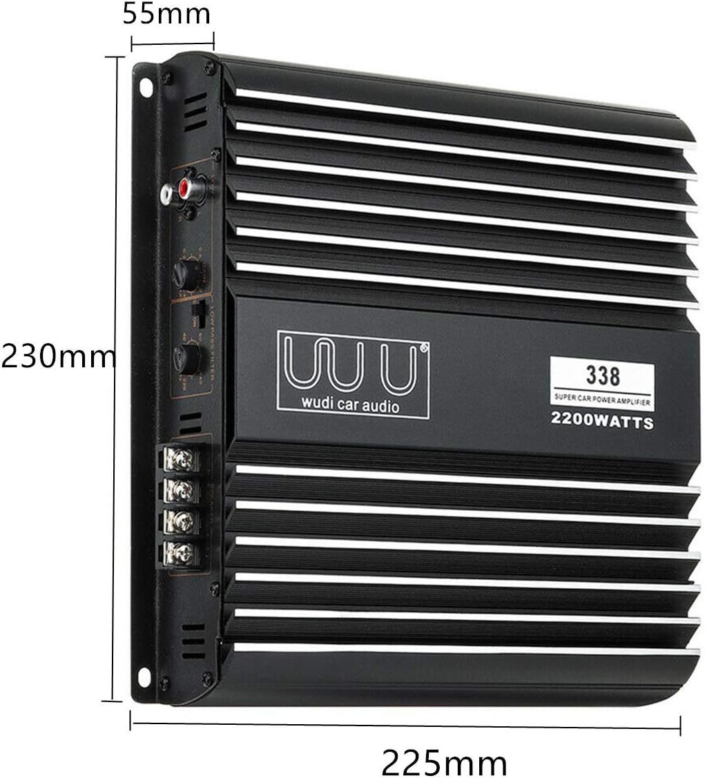 2 Channel 2200W Car Amplifier Pack of 2 K576