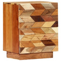 Solid Reclaimed Wood Bedside Cabinet P491113