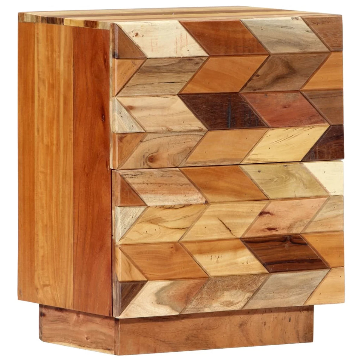 Solid Reclaimed Wood Bedside Cabinet P491113
