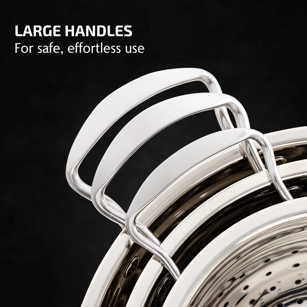 Stainless Steel Colander Set of 3 T80040
