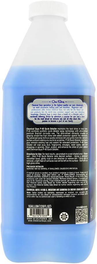 P40 Quick Detailer and UV Protectant (1 Gal) Pack of 2 L7291