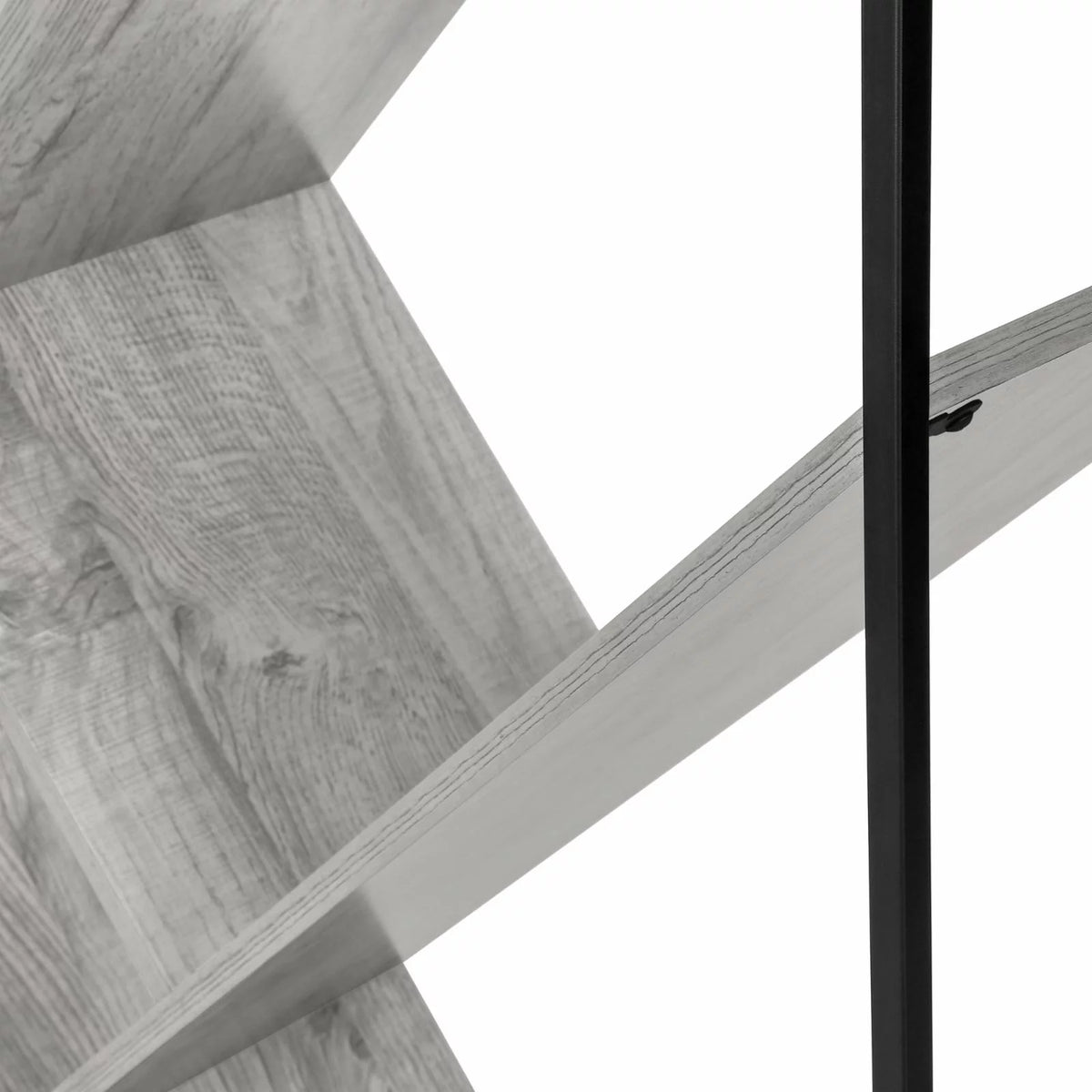 Grey Laminate 3 Tier Bookshelf O561