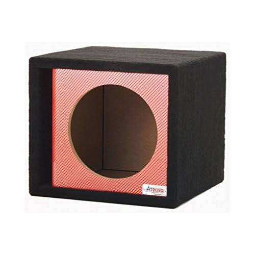 Red Carbon Fiber Vented Subwoofer Enclosure V83423