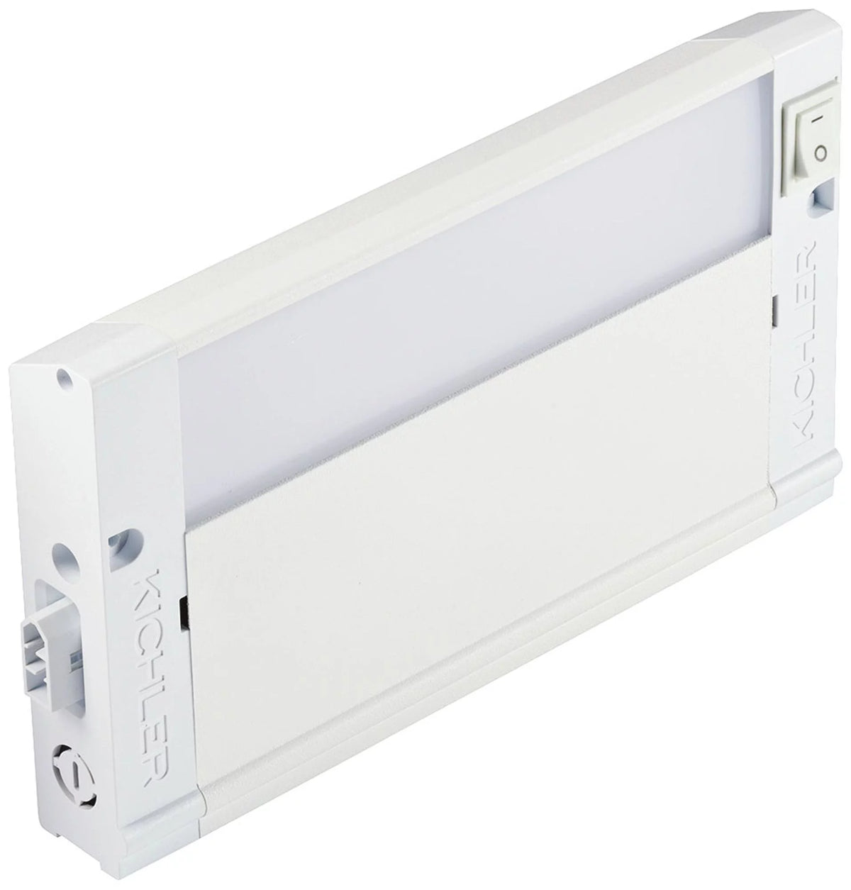 Textured White 8" Wide LED Under Cabinet Light C70352