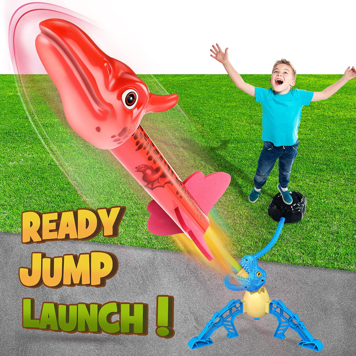 Dinosaur Launcher Outdoor Toys for Kids L411