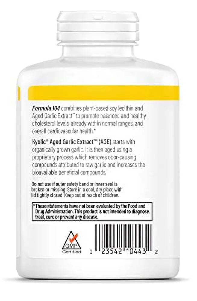 Aged Garlic Extract 300 Capsules A124