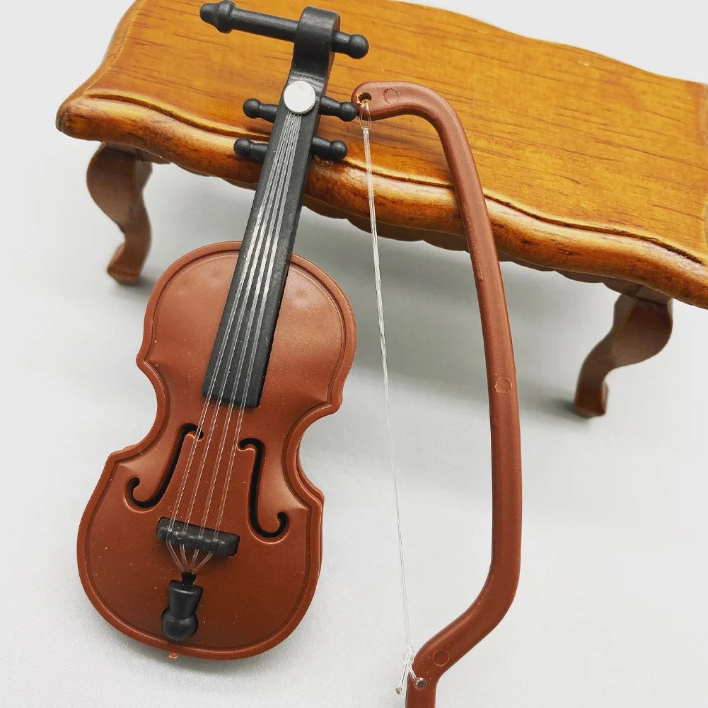 1/12 Wooden Model Violin Z690