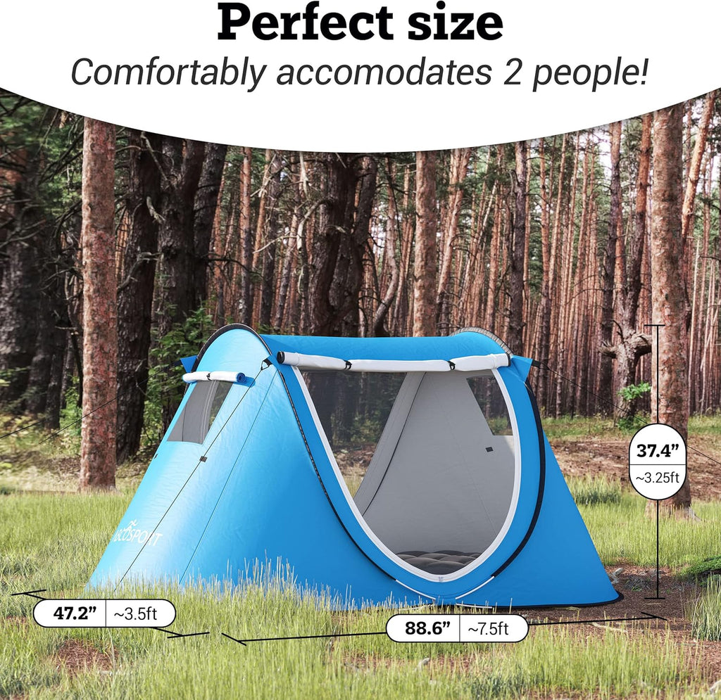 Pop-up Beach Camping Tent with Carrying Bag M263
