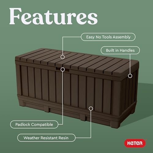 92 Gallon Resin Deck Box X396586