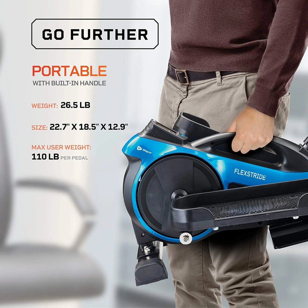 Blue Under Desk Elliptical Machine R1628