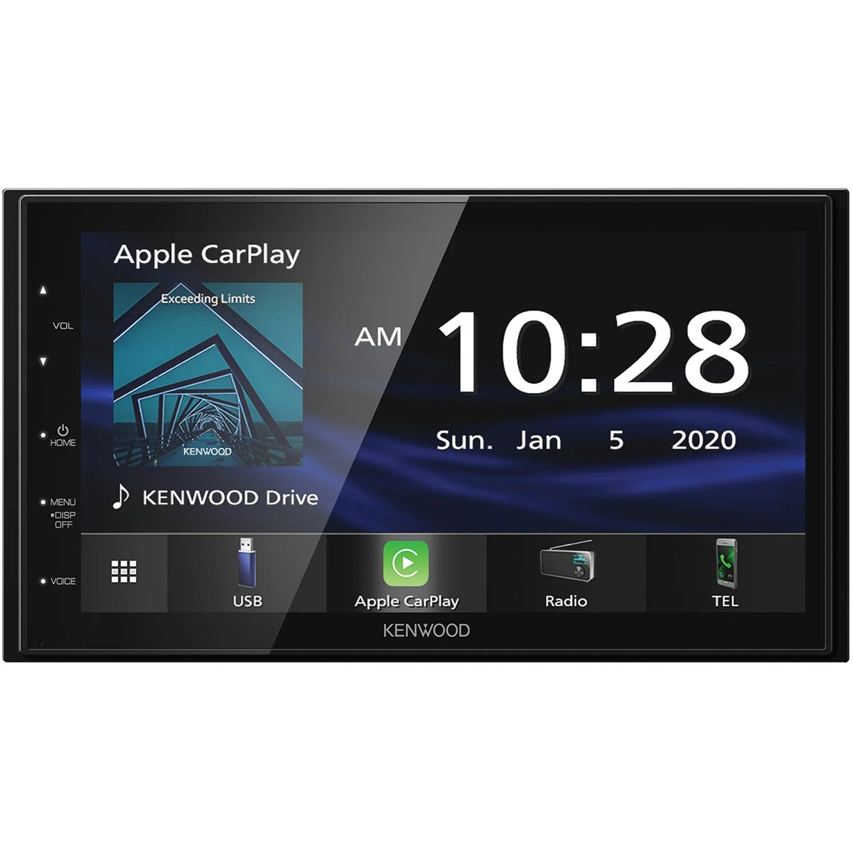 6.8" Double-DIN Multimedia Receiver with Bluetooth J384