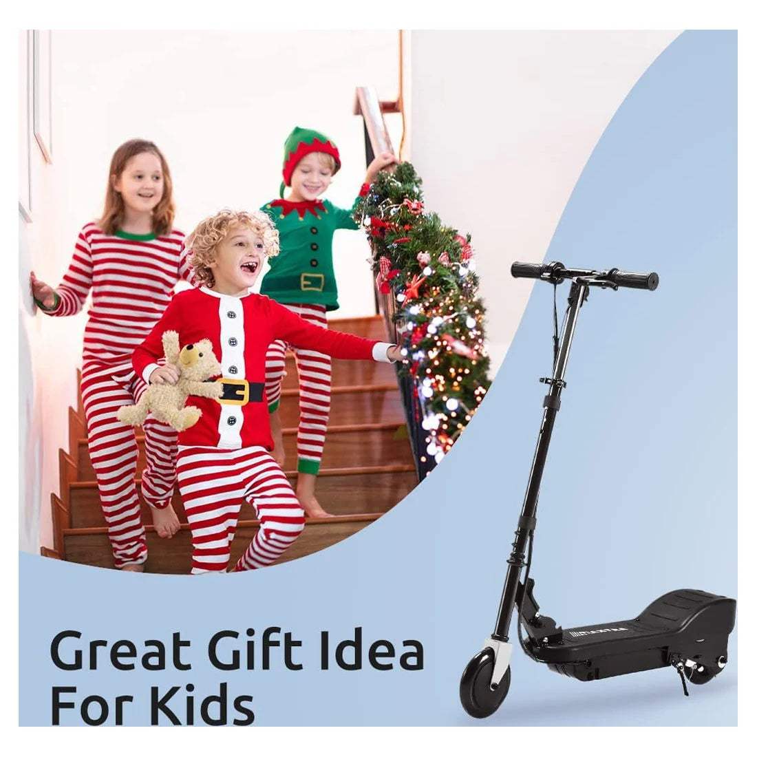 Folding Electric Scooter with Adjustable Handlebar U229616