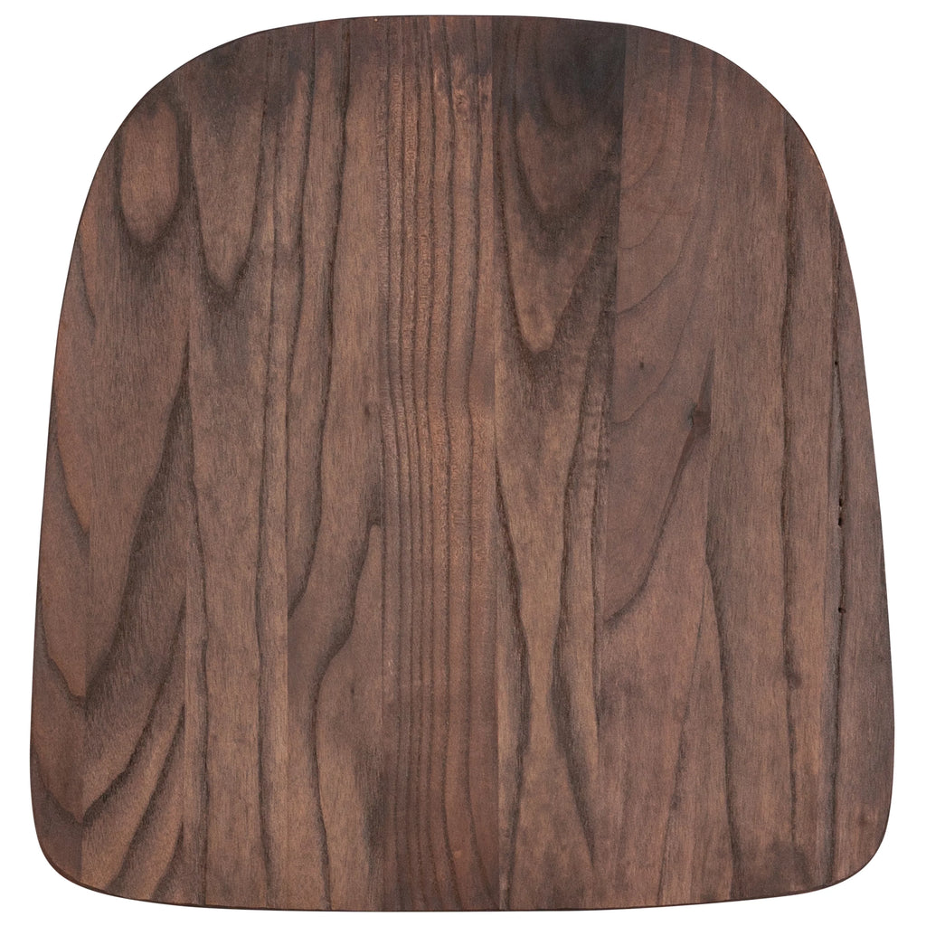 Rustic Walnut Wood Seat F21058