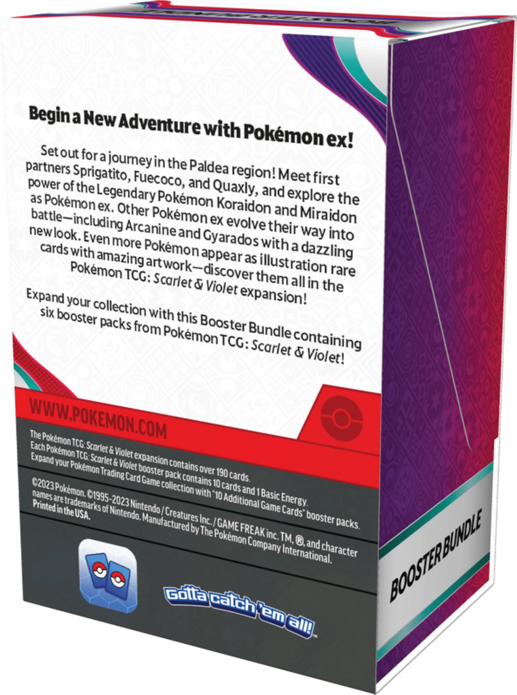 Pokemon Trading Card Game Booster Bundle 6 Booster Packs V51990