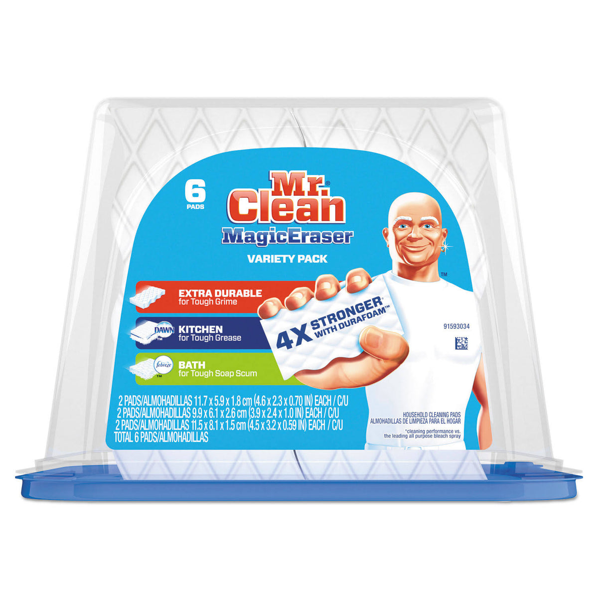 6 Pads Cleaning Pads Variety Pack X32894