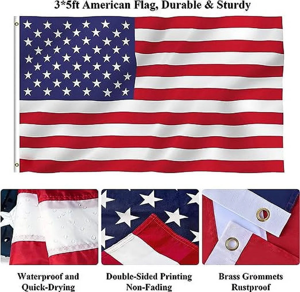 Black Wall Mount Flag Pole Kit Z34033