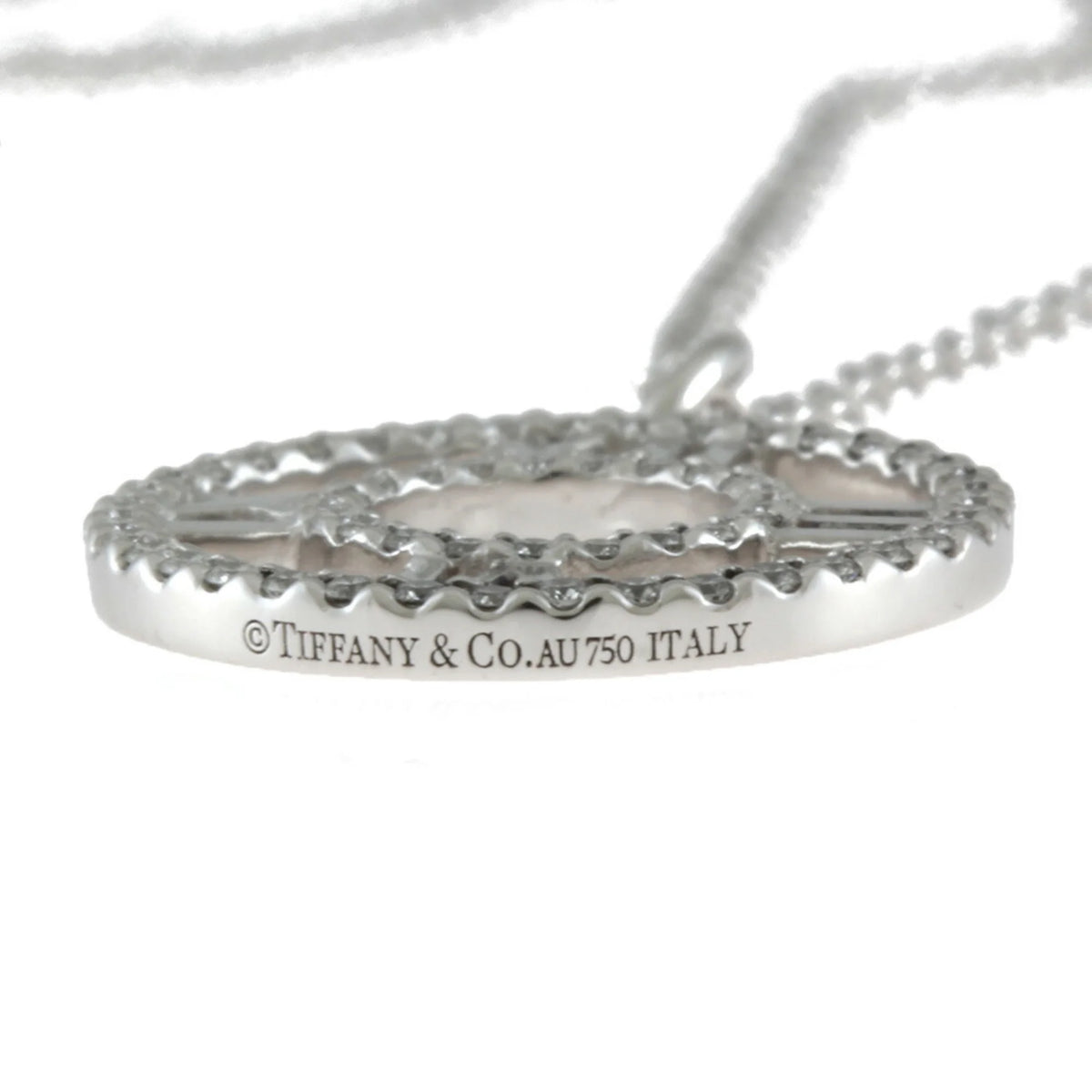 18K Gold Diamond Necklace B35285