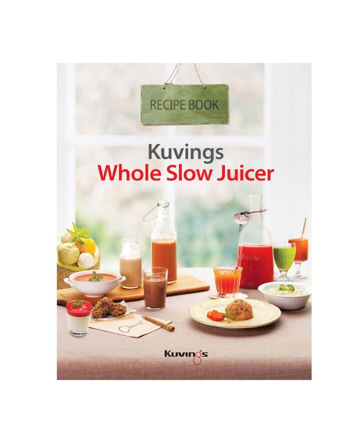 Red Whole Slow Juicer V812