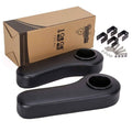 Black Golf Cart Rear Seat Kit with Cup Holder C495018