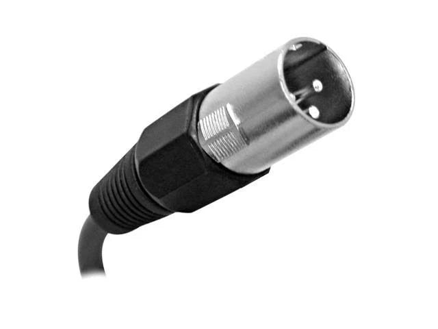 6 Pack Blue XLR Male to XLR Female Microphone Cables O88199