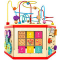 Wooden Activity Cube Bead Maze Toy W190