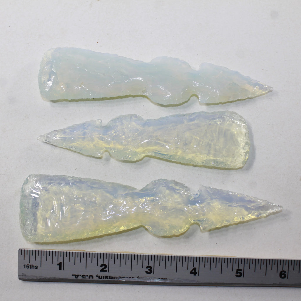 Opalite Ornamental Tomahawk Heads L639920