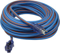 50 ft 3 Outlet Heavy Duty Outdoor Extension Cord 12/3 SJTOW Yellow L79170
