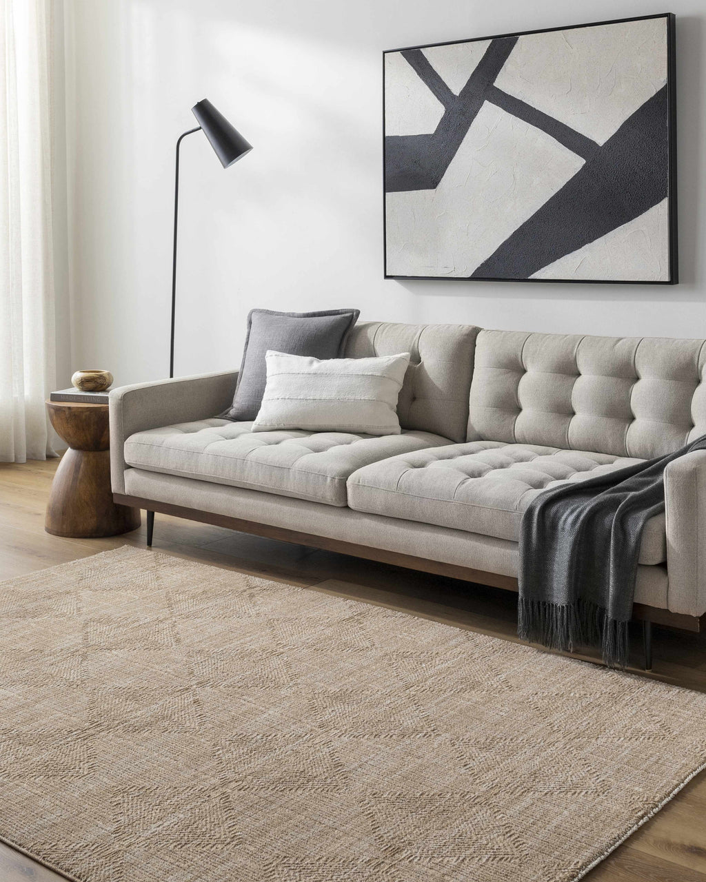 6'7" x 9'6" Area Rug I4917