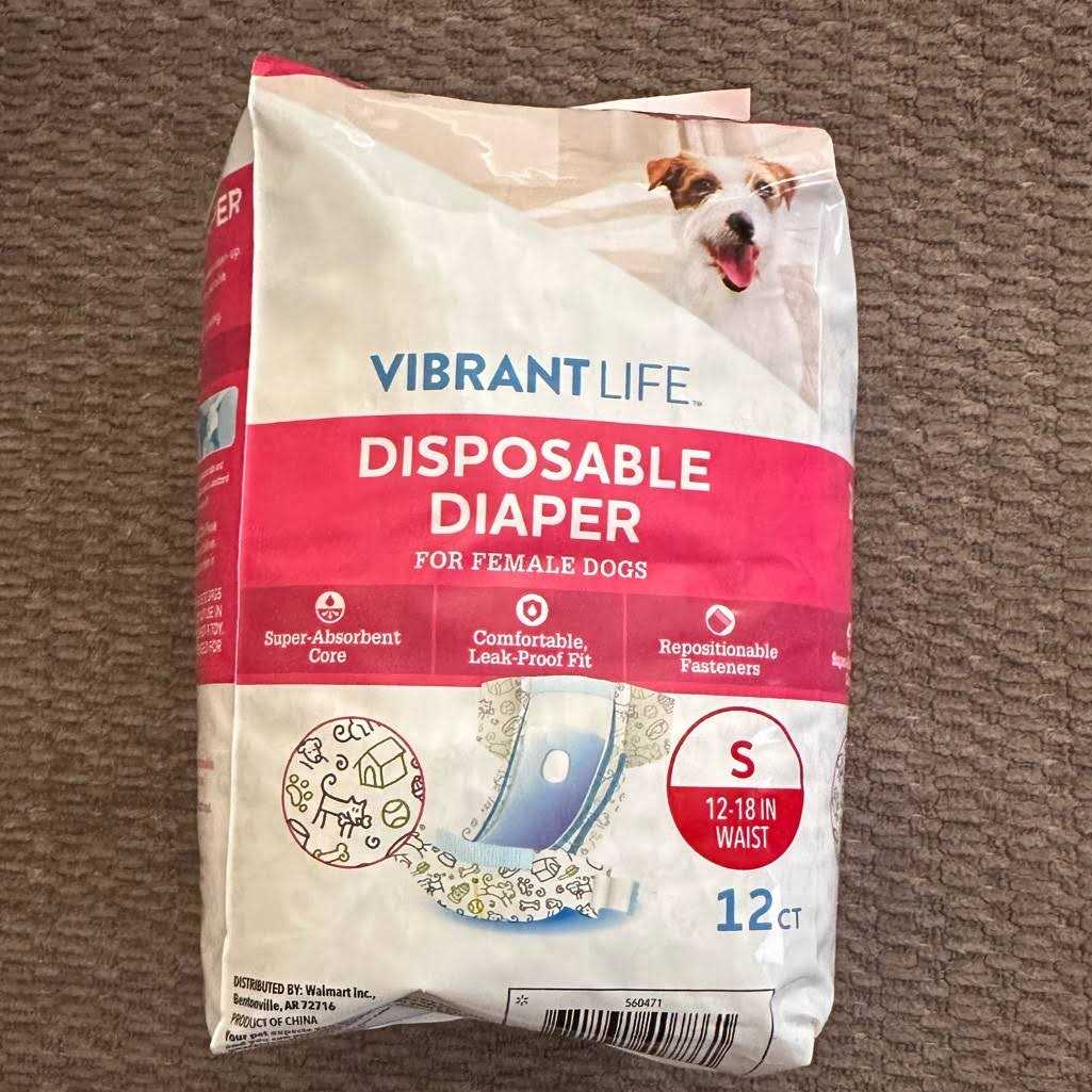Disposable Diapers for Female Dogs Y62715