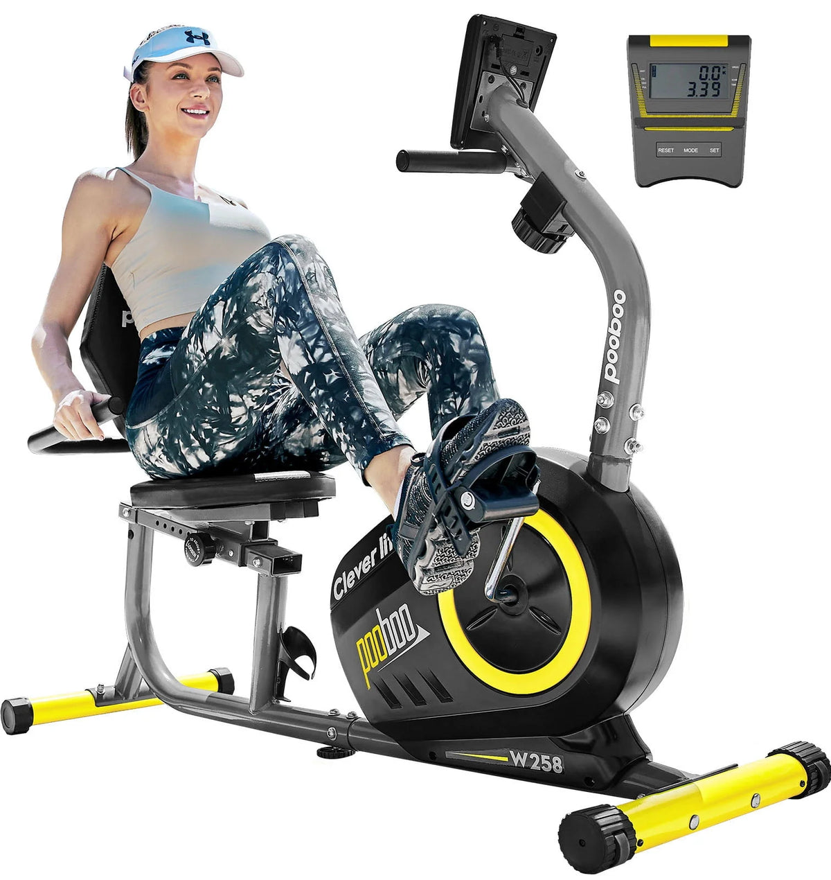 Recumbent Stationary Bike Magnetic Resistance E962184