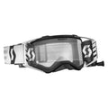 Black/White Goggle with Clear Lens S8209