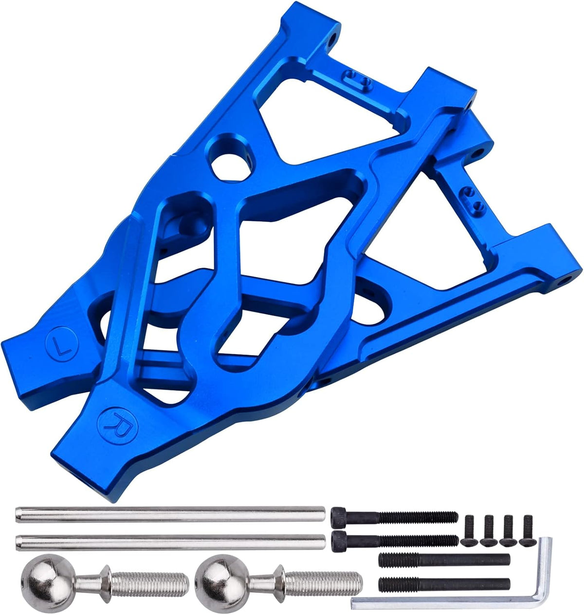 Aluminum Front Lower Suspension Arms for 1/5 Scale RC Truck (Green) Pack of 2 I9229