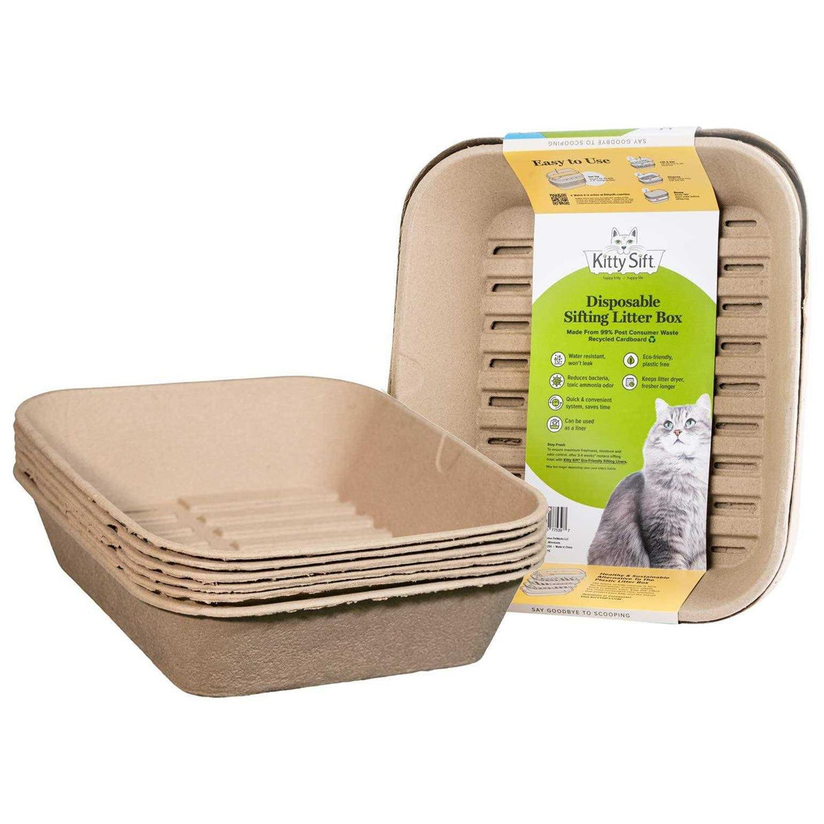 Disposable Sifting Litter Box L5679