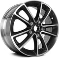 17 Inch Aluminum Alloy Wheel Rim 5 Spokes J788