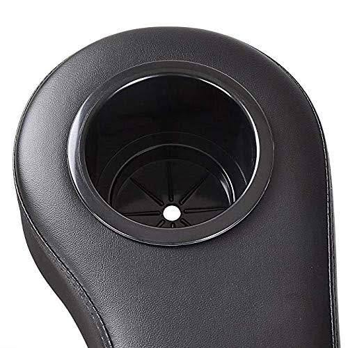 Black Golf Cart Rear Seat Kit with Cup Holder C495018