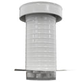 7 in. Dia. Aluminum Roof Jack in White V137