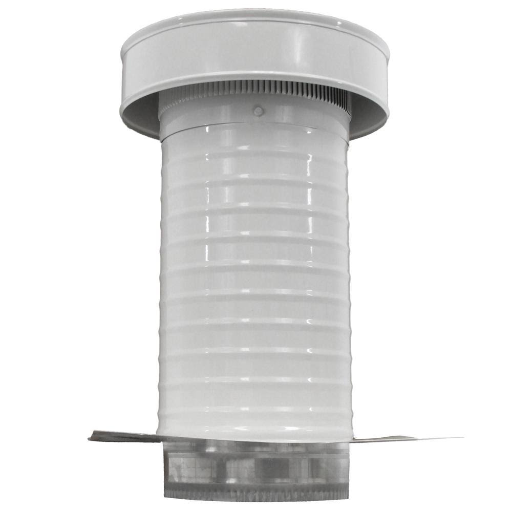 7 in. Dia. Aluminum Roof Jack in White V137