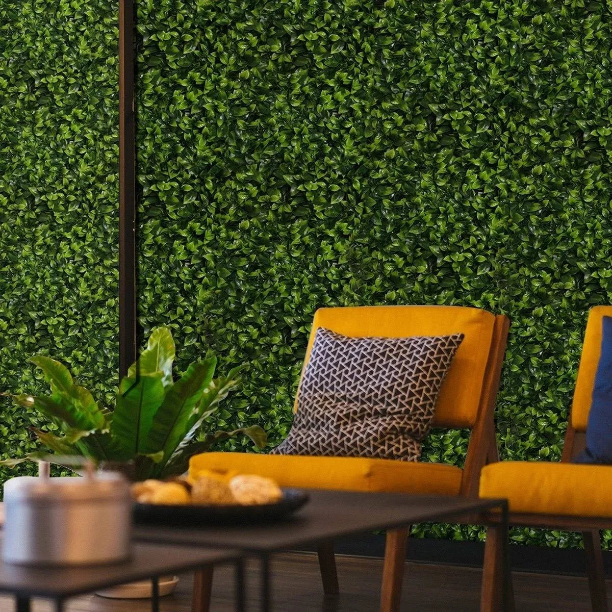 Artificial Cancun Wall Panels, 20x20x1.5 in E76128