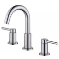 8 in. Widespread Double-Handle High-Arc Bathroom Faucet in Polished Nickel D246763