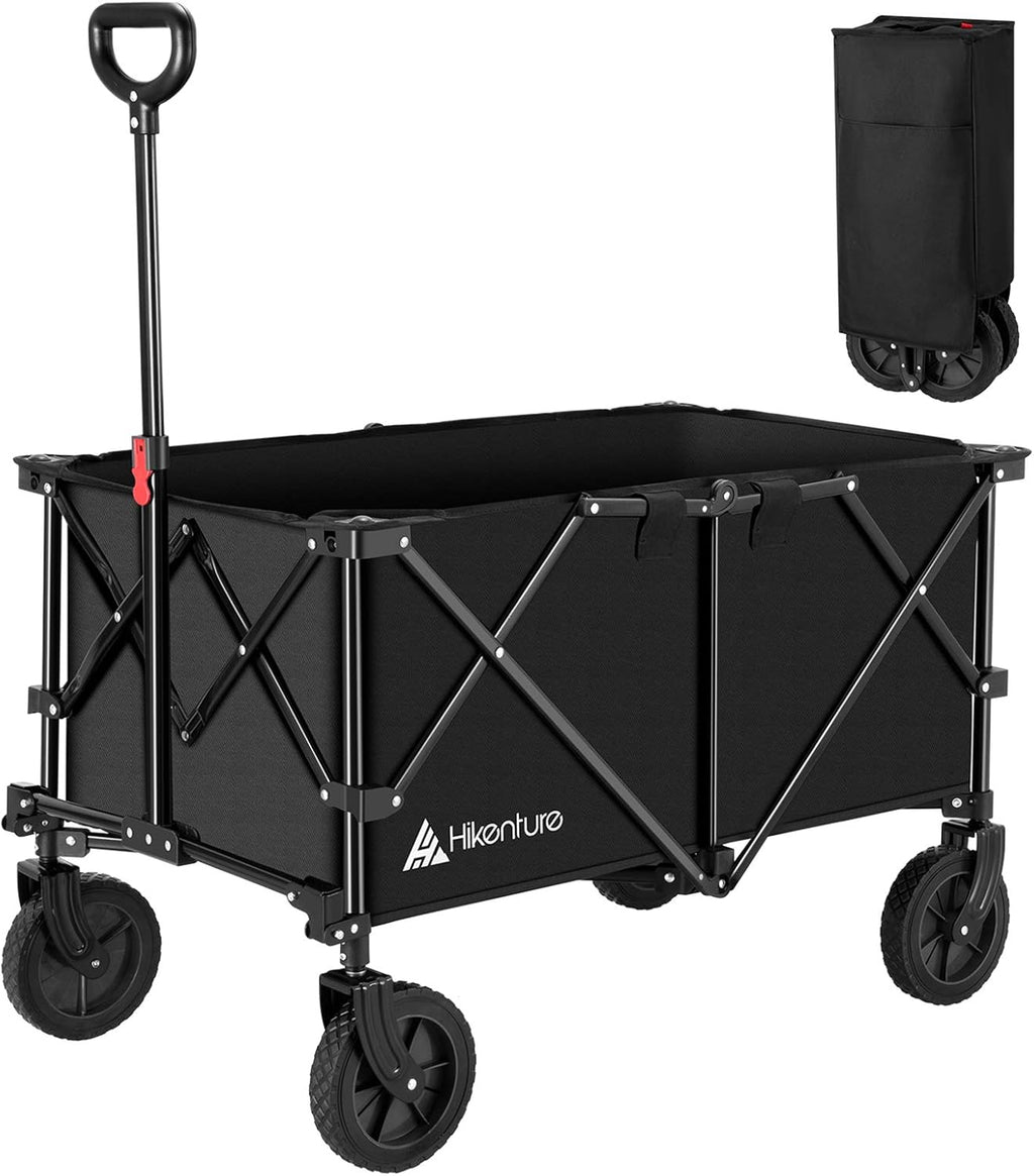 Folding Wagon Cart with All-Terrain Wheels L9157
